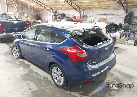 2012 Ford Focus Sel из США, поврежденный, VIN 1FAHP3M23CL256069